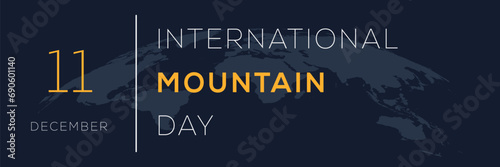 International Mountain Day, held on 11 December.
