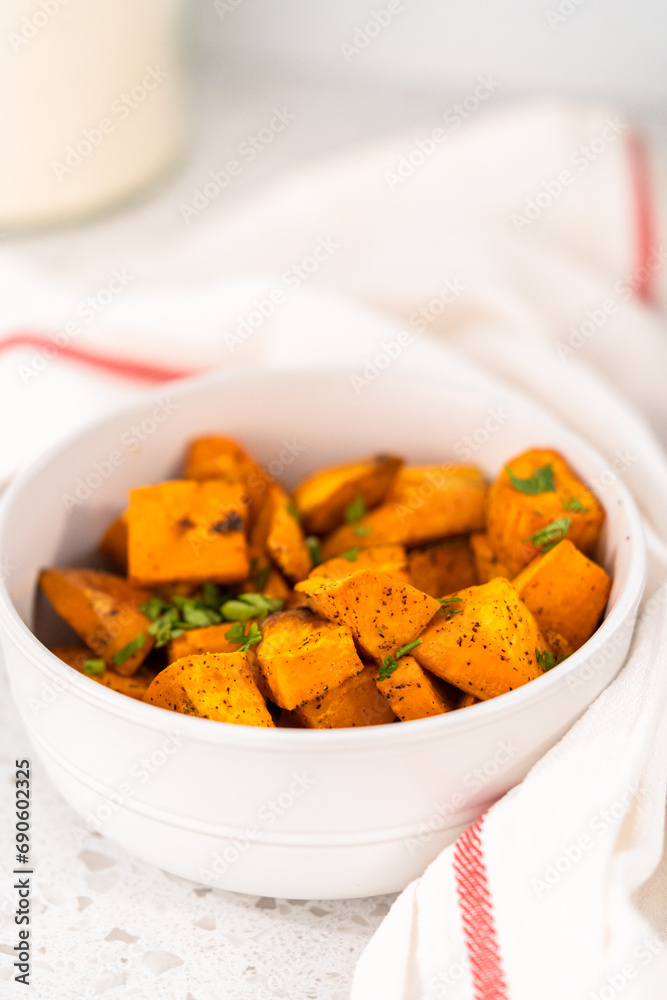 Simple Roasted Sweet Potatoes Simple Roasted Sweet Potatoes
