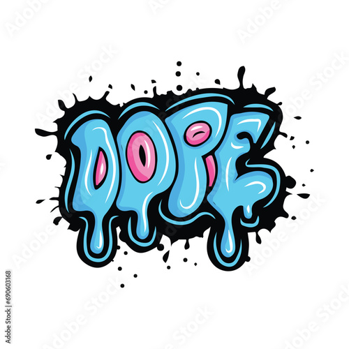 graffiti lettering typography art illustration