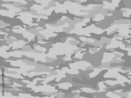 Seamless camouflage pattern. Military texture. Print on fabric and paper. Vector illustration