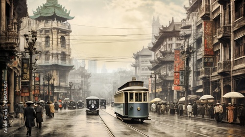 Shanghai vintage photographs.
