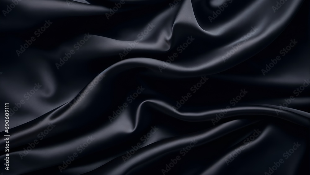 Fototapeta premium black silk background