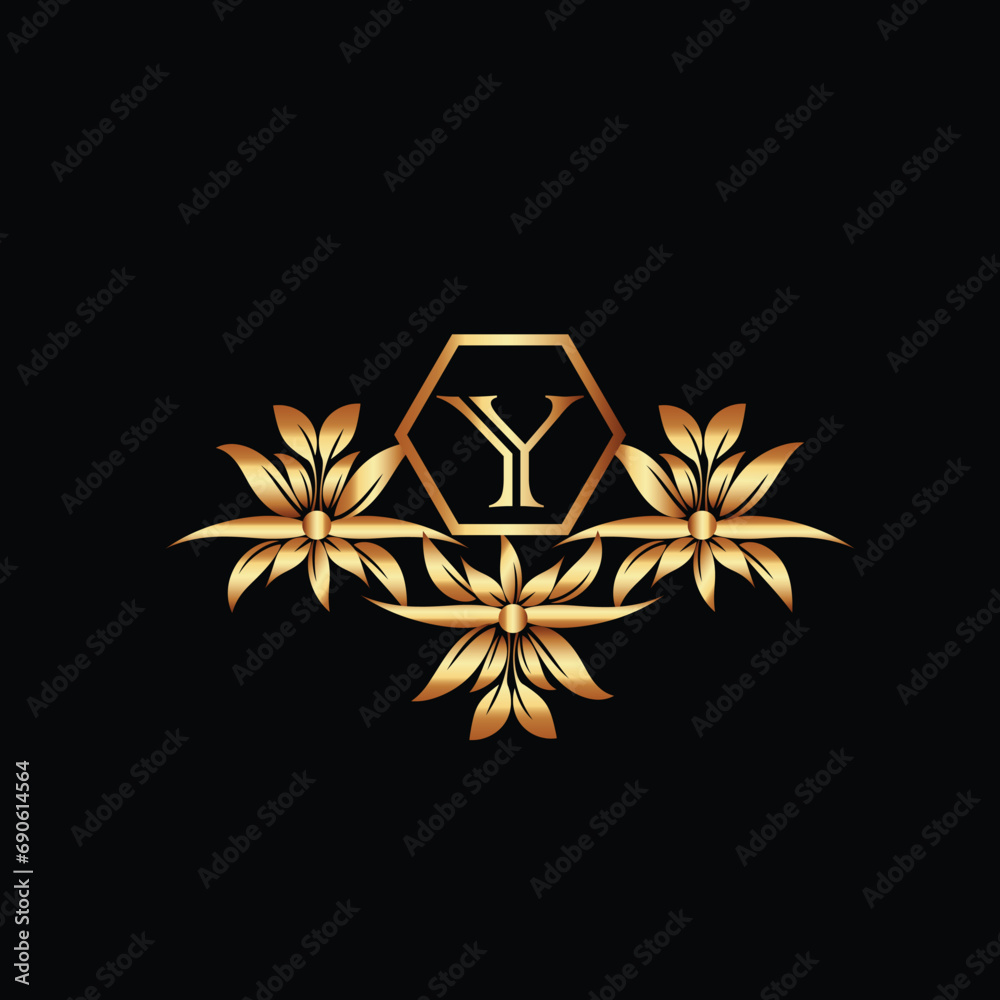 Creative Initial letter Y logo design with modern business vector template. Creative isolated Y monogram logo design