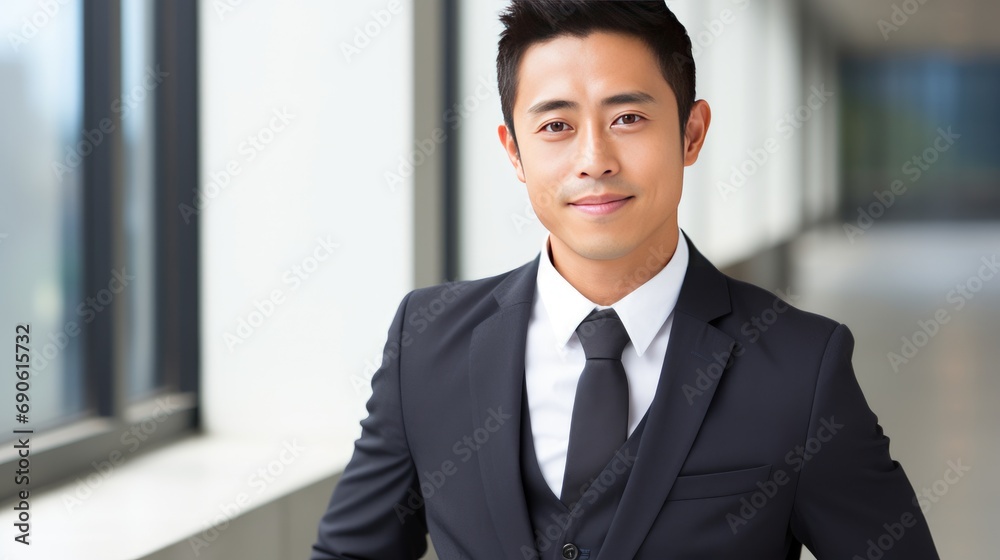 Portrait of a confident businessman Portrait of a confident businessman
