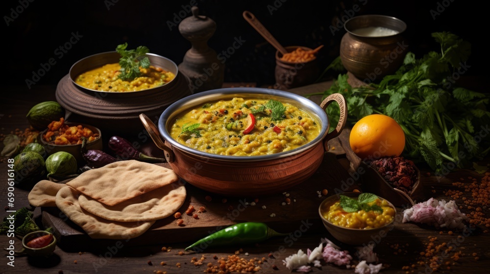 food photography, yummy dal, high quality, 16:9 food photography, yummy dal, high quality, 16:9