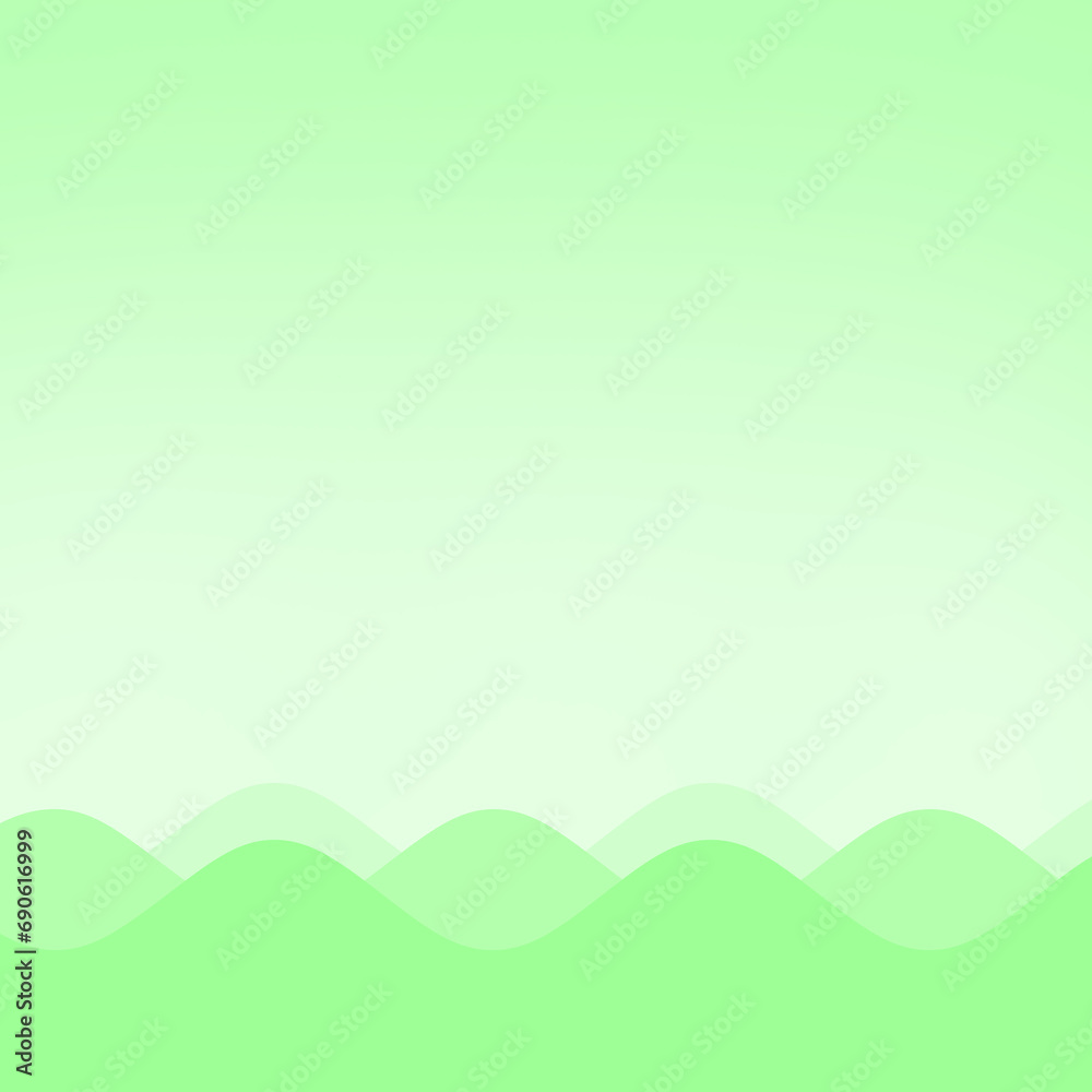 green background and wave bar green background and wave bar