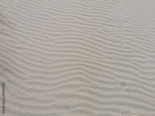 Sand mit Wellenmustern