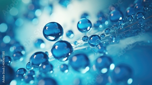 Water molecule photo