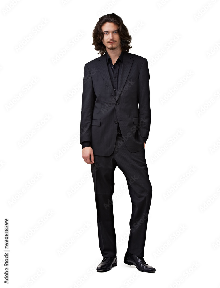 Fashion suit, portrait and studio man with formal outfit, business attire or confident in fancy, elegant or classy apparel. Smart clothes, aesthetic or stylish male model isolated on white background Fashion suit, portrait and studio man with formal outfit, business attire or confident in fancy, elegant or classy apparel. Smart clothes, aesthetic or stylish male model isolated on white background