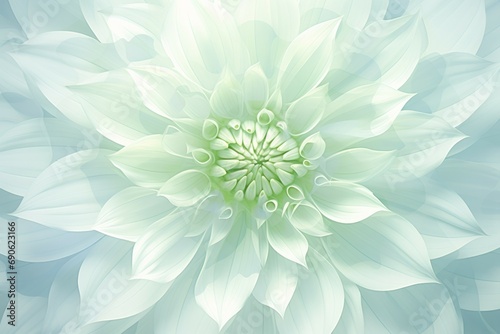 green  mint  white flowers design spring background. green dahlia  succulent  eucalyptus  greenery. 