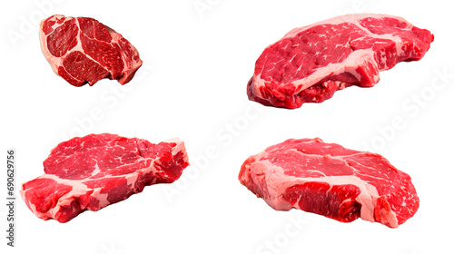 set of beef steak