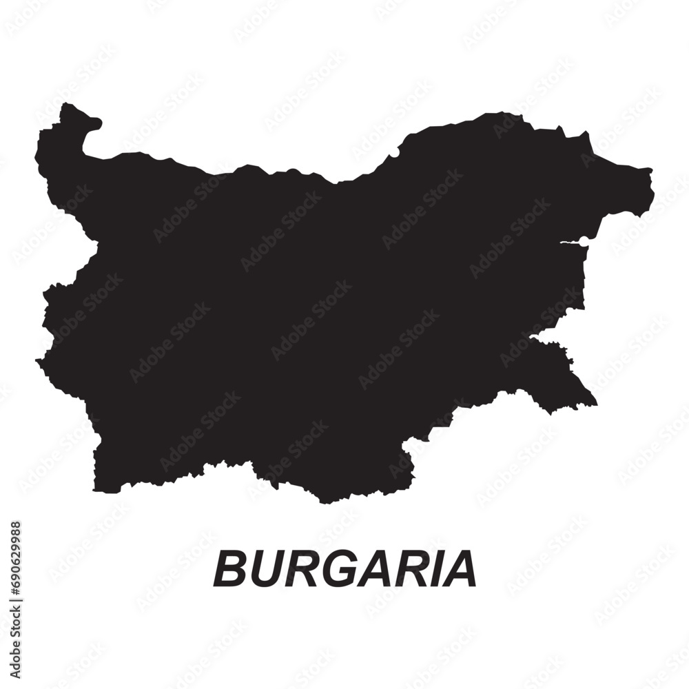 Bulgaria map icon