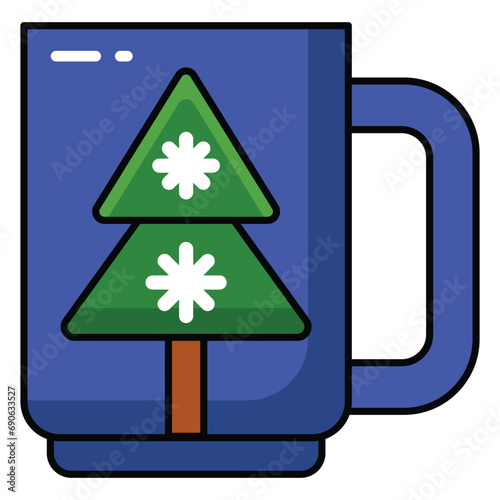  Cozy vessel for sipping seasonal delights.