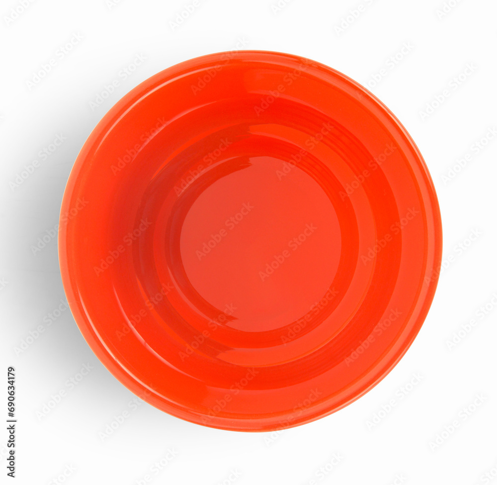 empty bowl isolated on white background empty bowl isolated on white background