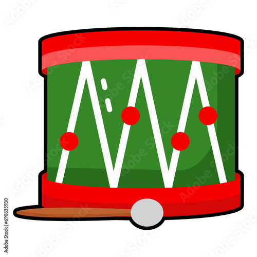  Dynamic percussion instrument, resonating beats of celebration.