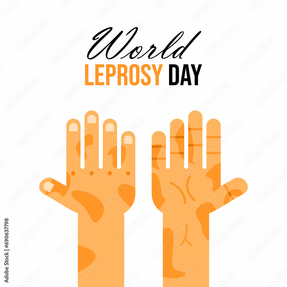Obraz premium World leprosy day