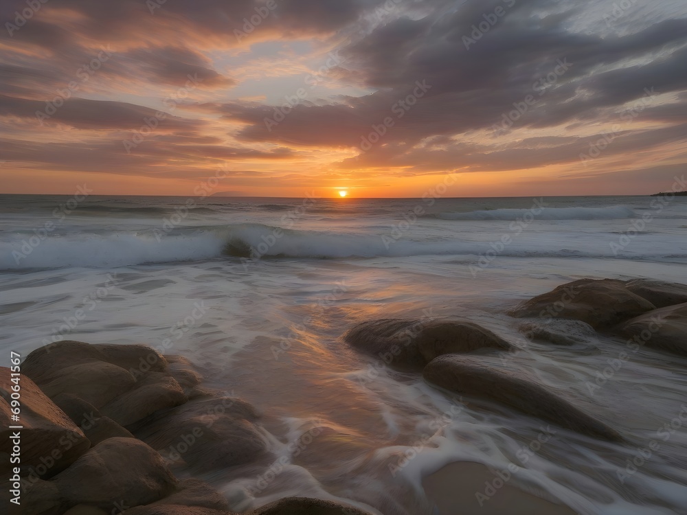 Marvel at the natural beauty of light as it plays with the colors of the sunset, creating a stunning display of nature's art. Marvel at the natural beauty of light as it plays with the colors of the sunset, creating a stunning display of nature's art.