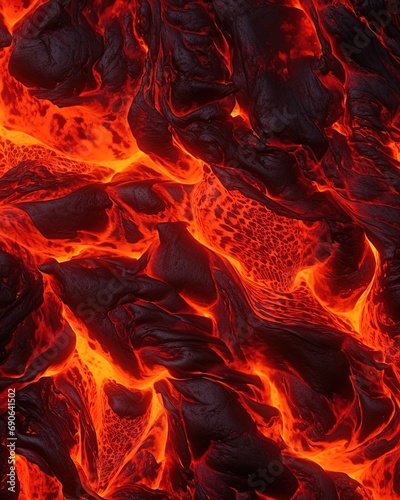 red lava texture background.