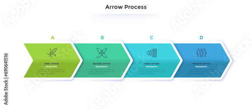 Modern Infographic Options Banner