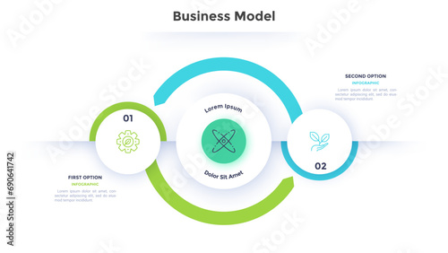Modern Infographic Options Banner