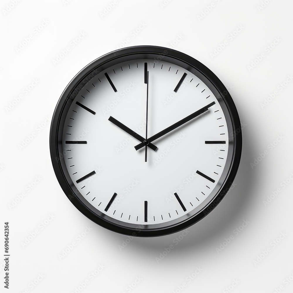 Clock 3D Realistic Style On White , Background Images , Hd Wallpapers Clock 3D Realistic Style On White , Background Images , Hd Wallpapers