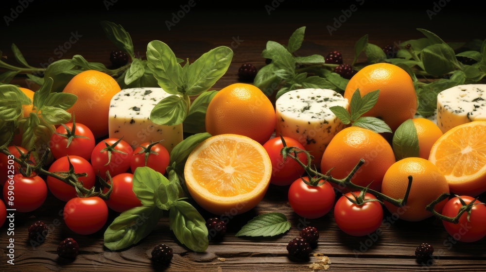Colorful Pizza Ingredients Tomatoes Cheese Chilli , Background Images , Hd Wallpapers