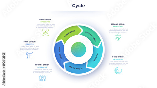 Modern Infographic Options Banner