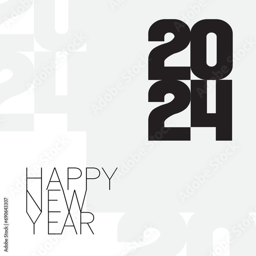 2024 new year greeting card