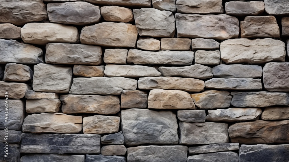 stone wall made of old cobblestones. stone wall made of old cobblestones.