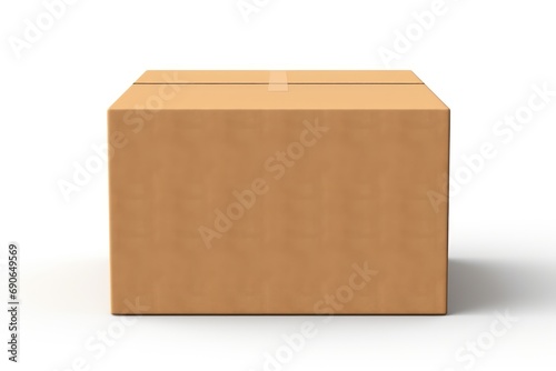 Empty cardboard box isolated © GalleryGlider