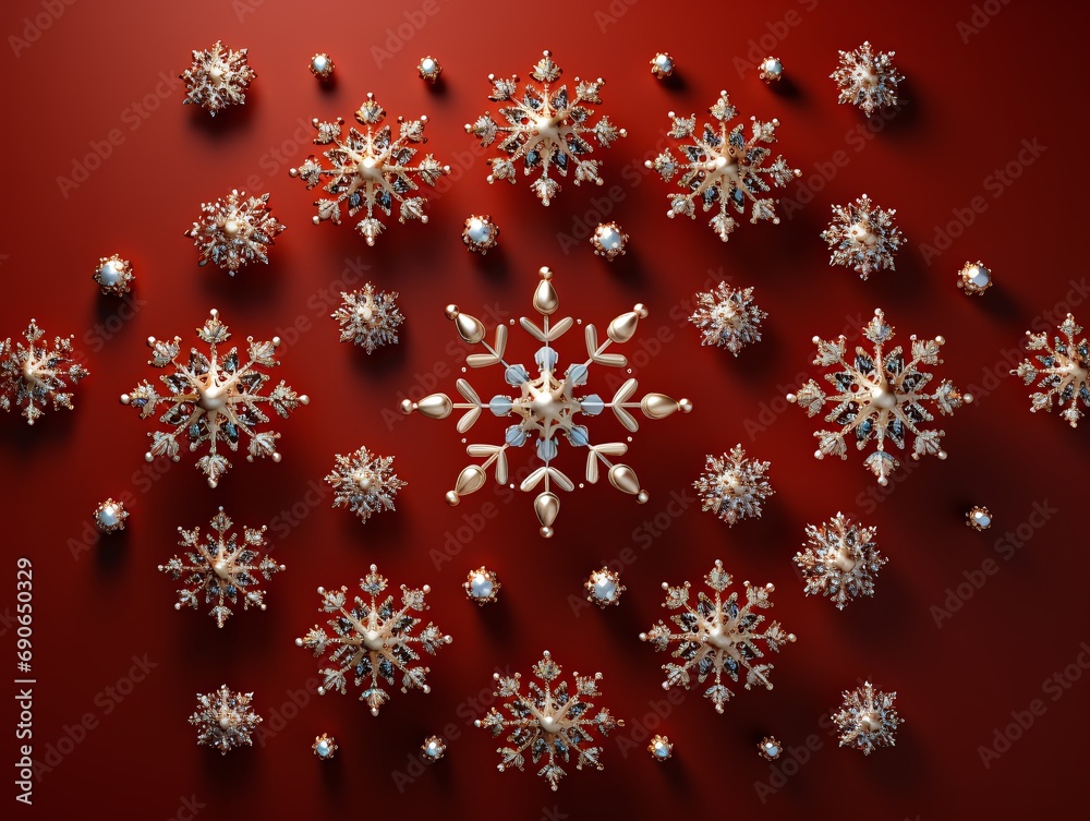 Background filled with snowflakes Christmas and New Year concept Background filled with snowflakes Christmas and New Year concept