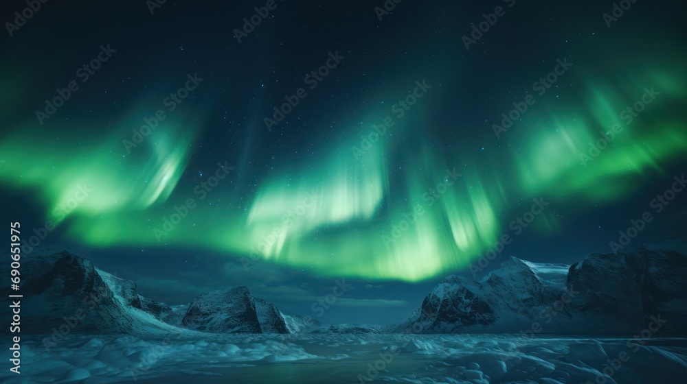 Northern Lights background Northern Lights background