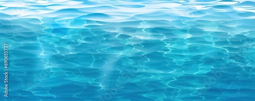 Vector realistic texture of water surface 