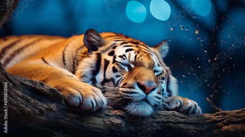 The banner of the website for sleeping tigers