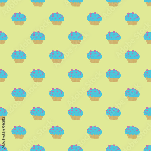 Donut seamless pattern