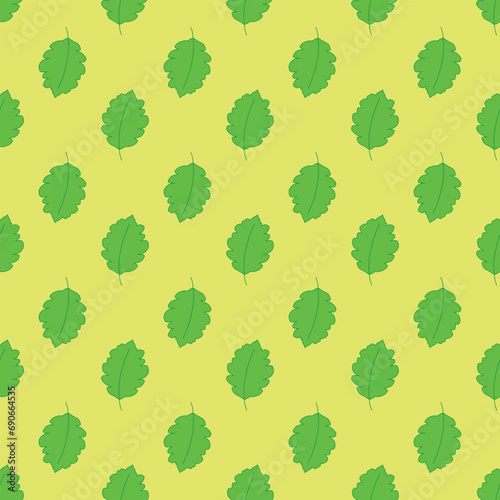 Leaf seamless pattern