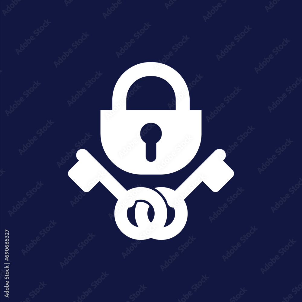 Padlock and key ready to use for your project. Padlock and key ready to use for your project.