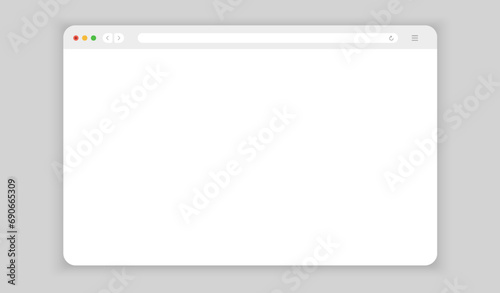 Web browser, internet browser search engine. Search bar for ui ux design and web site. Search address and navigation bar icon. Collection of search form templates for websites