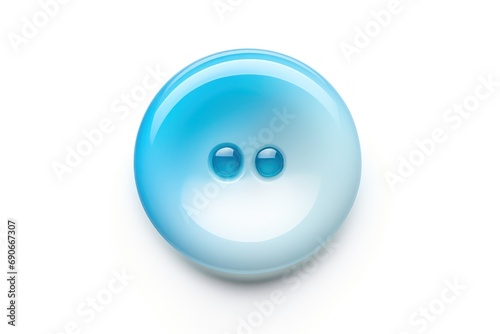 Button isolated on white background