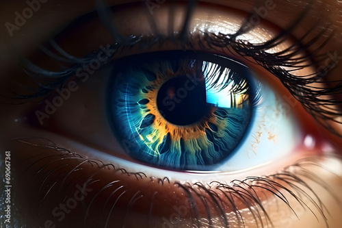 eye of the person - Ai Generated