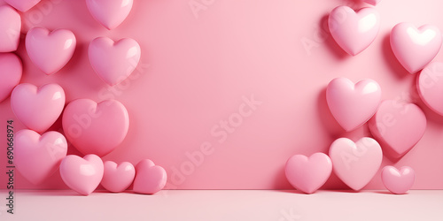 pink minimal 3d podium stud...
