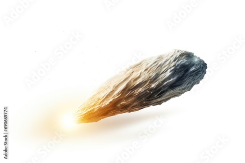 Comet isolated on white background 