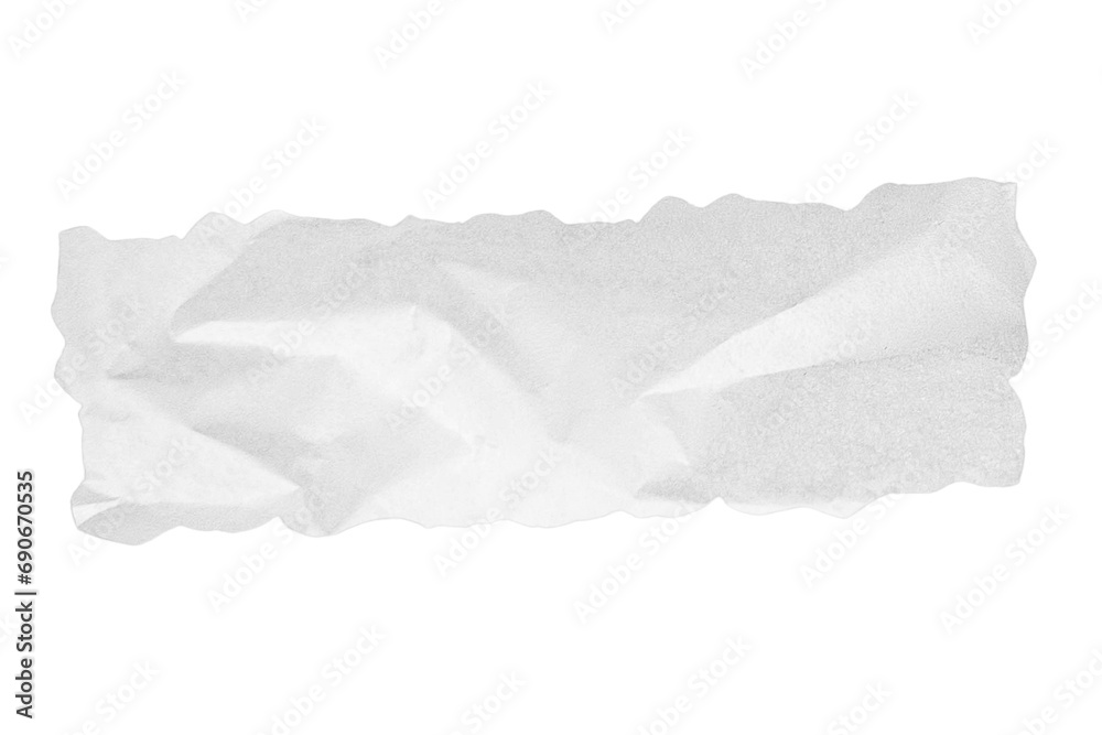 Piece of torn paper on white. ripped white paper message. teared white paper on transparent background. ideal for text and messages, cut-out vintage design elements - obrazy, fototapety, plakaty 