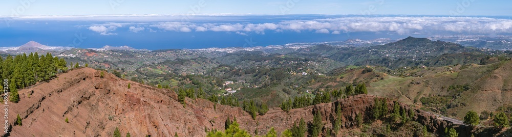 Panorama Of Northern Gran Canaria