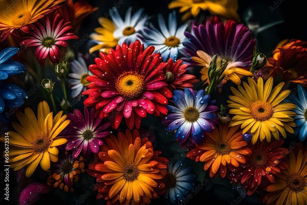 Fototapeta premium flowers background