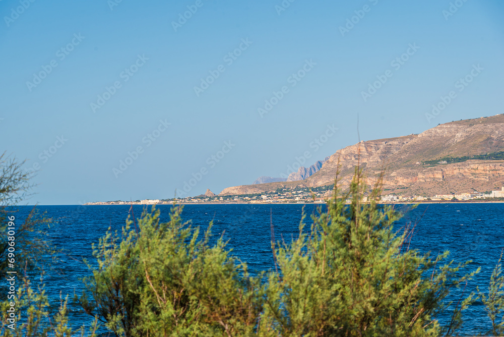 View of Trapani Promenade, Sicily, Italy, Europe View of Trapani Promenade, Sicily, Italy, Europe