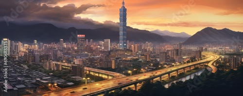New Taipei City  Taiwan  super realistic