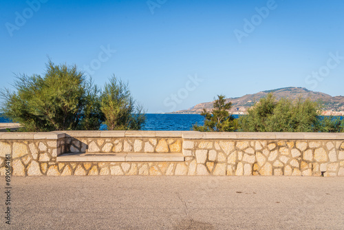 View of Trapani Promenade, Sicily, Italy, Europe