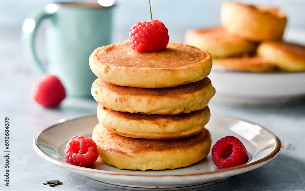 Capture the essence of Johnny Cakes in a mouthwatering food photography shot Generative AI Capture the essence of Johnny Cakes in a mouthwatering food photography shot Generative AI