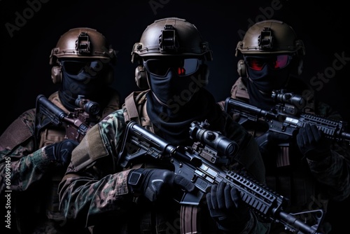 Special forces soldiers 
